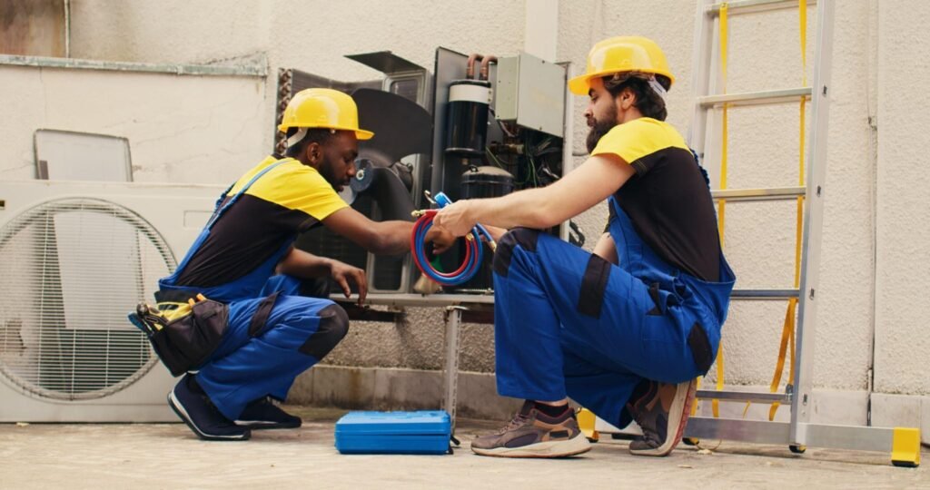 industrial refrigeration installation
